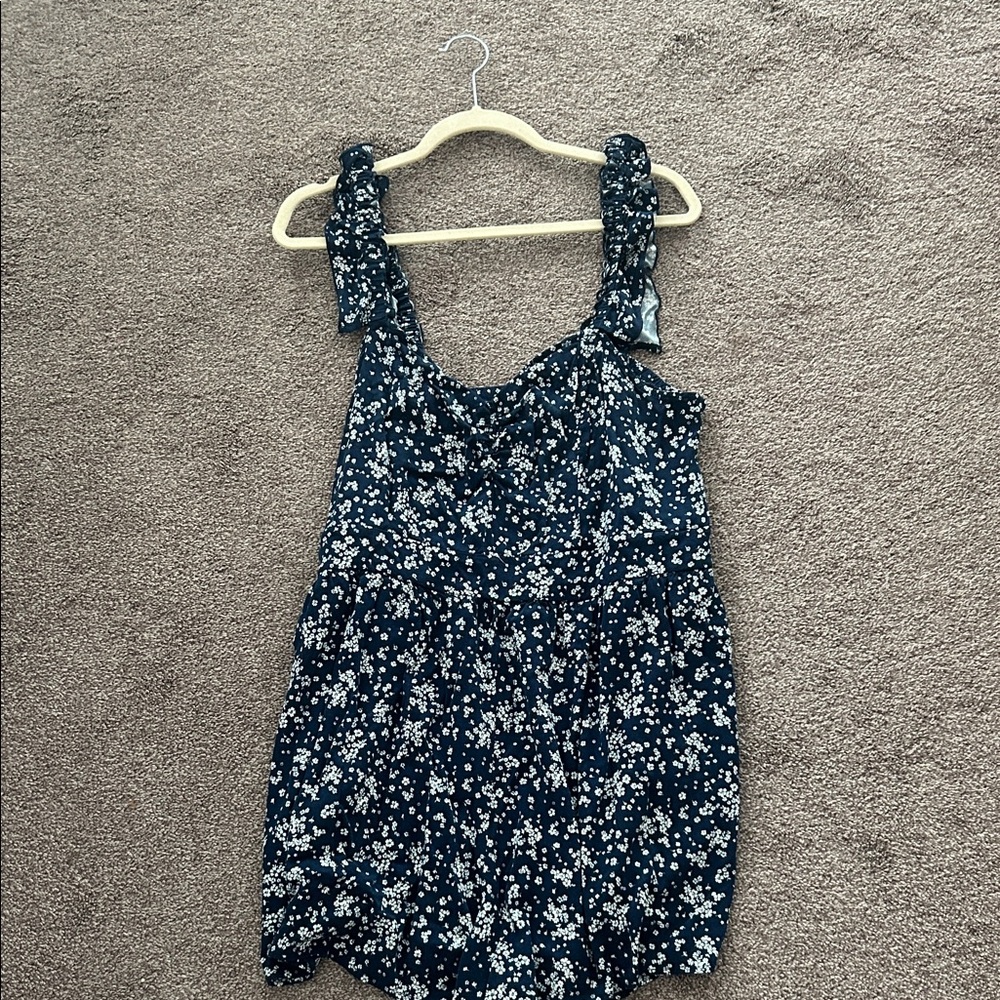 Floral Sleeveless Romper